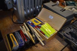 Assorted Model Makers Chisels and Knives