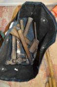 Bag Containing Assorted Hammers