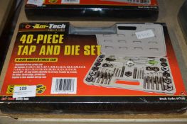 Am-Tech Forty Piece Tap and Die Set