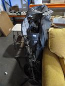 Golf Bag and John Letters Golf Clubs with Trolley