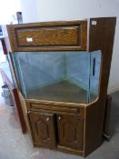 Corner Unit Fish Tank
