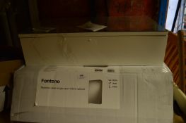 *Two Fonteno Single Door Mirrored Cabinets