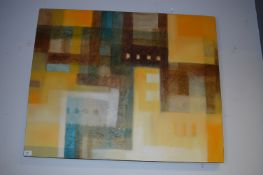 Large Painted Canvas 