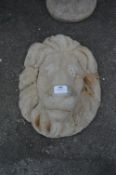 Stoneware Lions Head