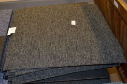 Approximately 100 Charcoal Carpet Tiles