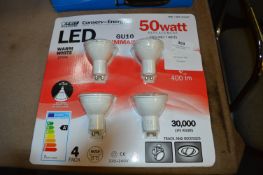 *Feit GU10 Light Bulbs 4 Pack