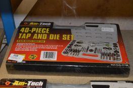 Am-Tech Forty Piece Tap and Die Set
