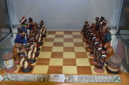 Chessboard and Chess Set 