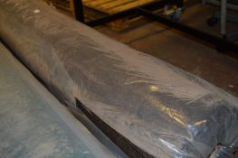 2m by 15m Roll of Grey Cord Carpet