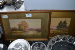Pair of Gilt Framed Prints 
