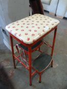 Tubular Metal Folding Step Stool