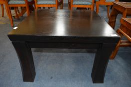 Dark Oak Square Coffee Table