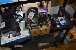 *Quantity of Assorted Mobility Scooter Spares, Fingerless Gloves, Rain Covers, Seat Belts, etc.