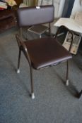 *Tubular Framed Commode Chair