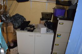 *Contents of Store Room Which Includes; Assorted Scooter Spares and Accessories, Personal Aid