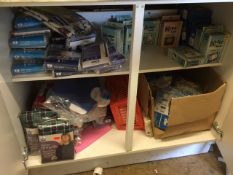 *Contents of cupboard inc. Various Kanga pants, feeding bibs, washable seat covers, etc. 50+ pieces