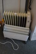*Oil Filled Radiator and a Convector Heater