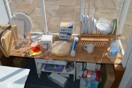 *Approximately 40 Kitchen Aids; Divided Plates, Feeder Cups, etc. (As Displayed in Front Window)