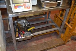 Stainless Steel Preparation Table