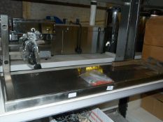 Stainless Steel Shelf Unit with Brackets