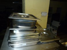 *Stainless Steel Bain Marie Inserts