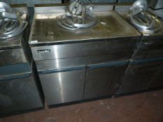 *Lincat Stainless Steel Preparation Unit over Double Cupboard