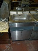 *Lincat Stainless Steel Sink Unit Over Cupboard