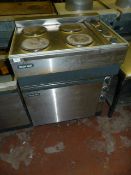 *Lincat Four Burner Electric Hob over Oven