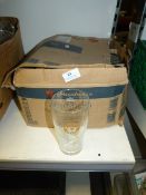 Box of Brass Castle Brewery Branded Glasses