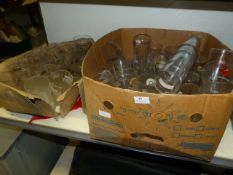 Two Boxes of Branded Pint Glasses