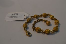 Gold Metal Bracelet