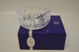 Small Royal Doulton Crystal Bowl