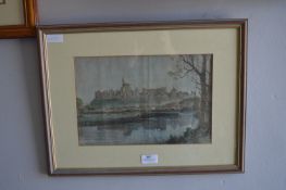 Coloured Engraving on Silk 