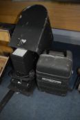 Bell & Howell Movie Projector and a Eduscope Slide Projector