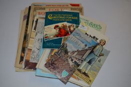 Ephemera Postcard Monthly Annual, Royalty Ephemera, etc.