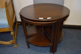 Circular Nest of Five Tables