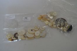 Selection of Mother of Pearl Buttons