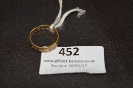 9cT Gold Eternity Ring - 2.6g