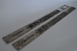 H.J Mulliner & Co. Chrome Tread Plates