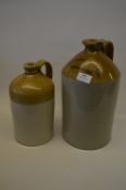 Two Stoneware Jugs 
