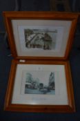 Pair of Framed Photo Prints 