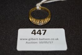 18cT Gold Dress Ring Set with 0.50cT Diamonds