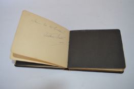 1920's Autographs and Drawings Album