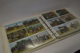 Album of Postcards Including; Bridlington, Doncaster, Seneffe , Churches of England, etc.