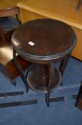 Circular Two Tier Occasional Table