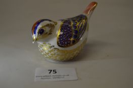 Royal Crown Derby Figure of a Bird