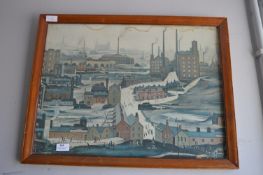 Framed Lowry Print