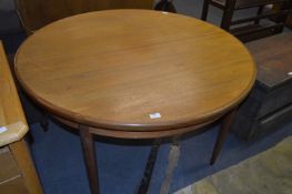 G-Plan Teak Circular Extending Dining Tables