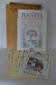 Five Hantel Illustrated Gazettes and Hantel Collectors Club Newsletters