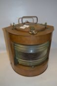 Copper Cased Ship's Lantern Port